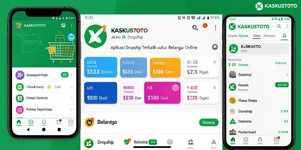 Antarmuka pengguna KASKUSTOTO yang sederhana dan menarik.