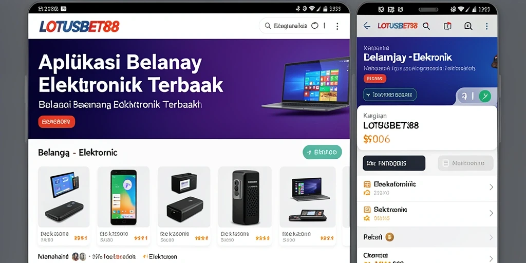 Tampilan antarmuka LOTUSBET88 yang user-friendly dan informatif.