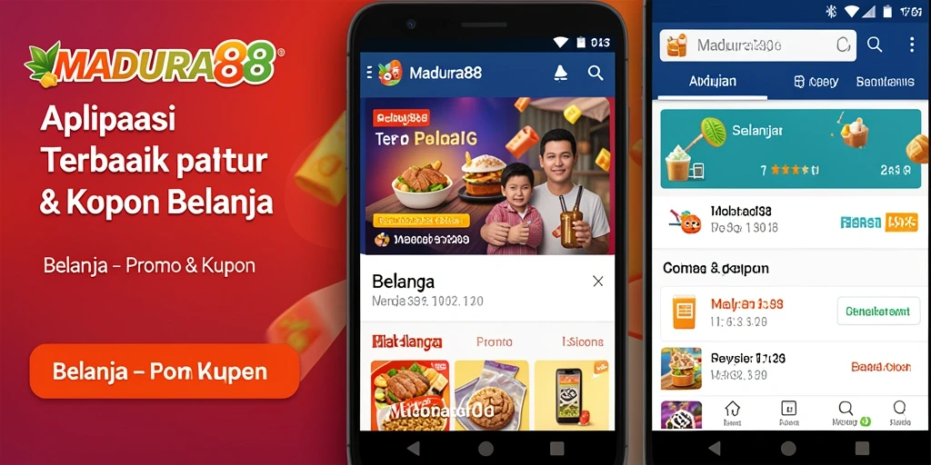Tampilan antarmuka <strong>MADURA88</strong> yang menarik dan mudah navigasi untuk promo dan kupon.