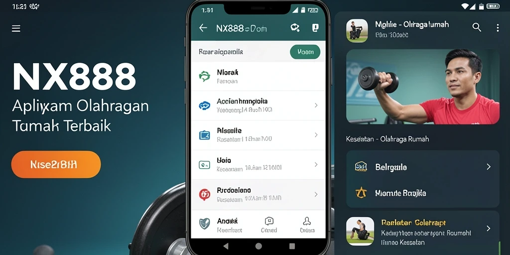 Tampilan antarmuka NX888 yang menarik dan fungsional.