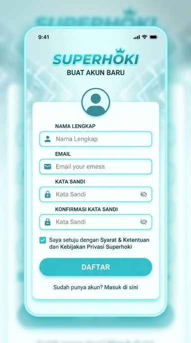 Cara Mudah Registrasi Akun Superhoki untuk Android